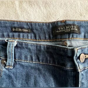 Talbots Women's Boyfriend Jeans in Classic Blue